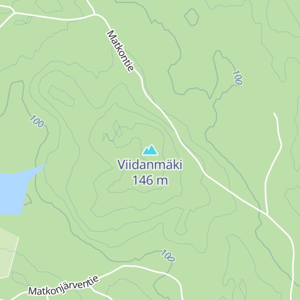 Map of Viidanmäki