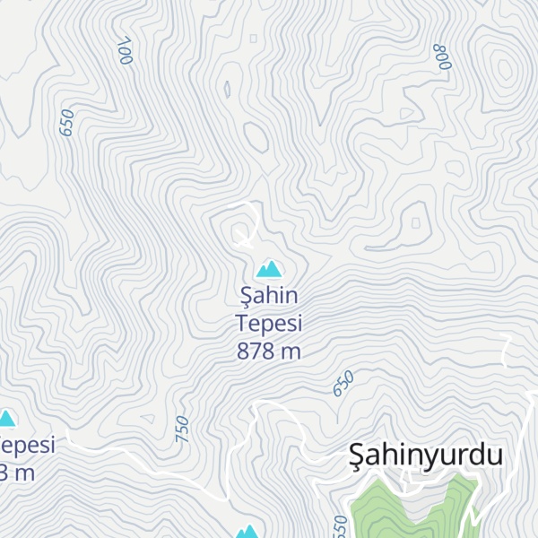 Map of Şahin Tepesi