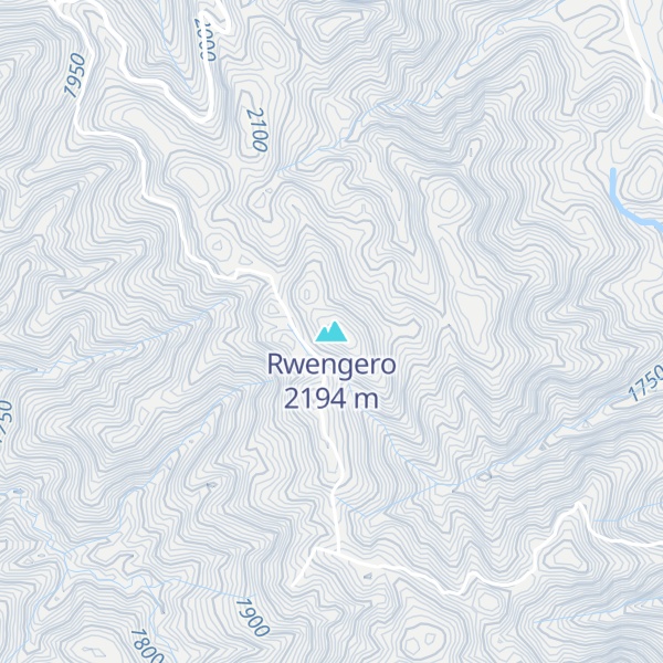 Map of Rwengero