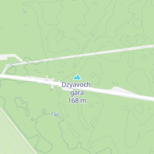 Map of Dzyavoch-gara