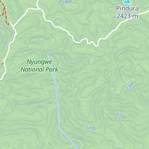 Map of Kuwinka