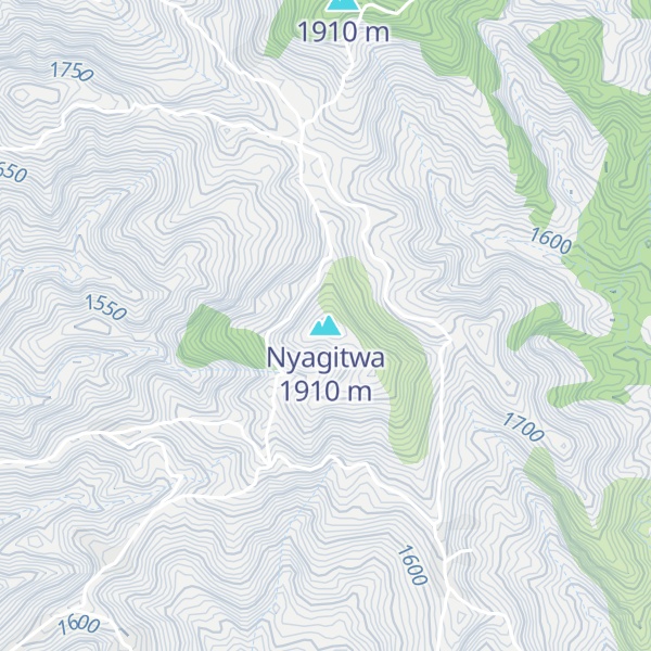 Map of Nyagitwa