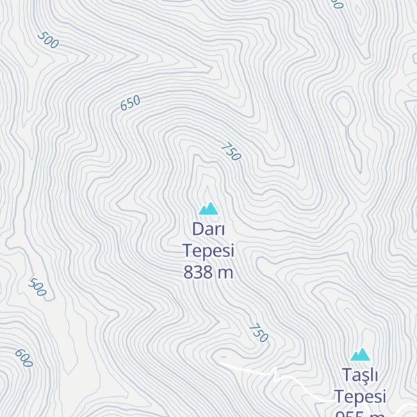 Map of Darı Tepesi