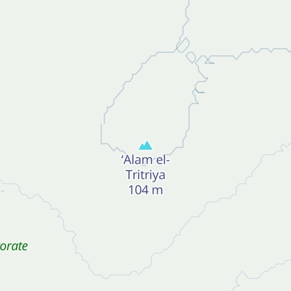 Map of ‘Alam el-Tritriya