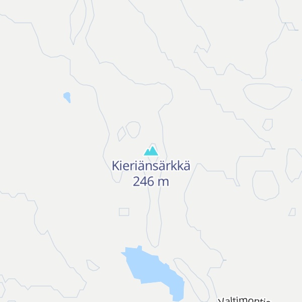 Map of Kieriänsärkkä