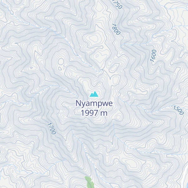Map of Nyampwe