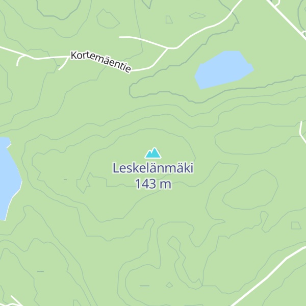 Map of Leskelänmäki