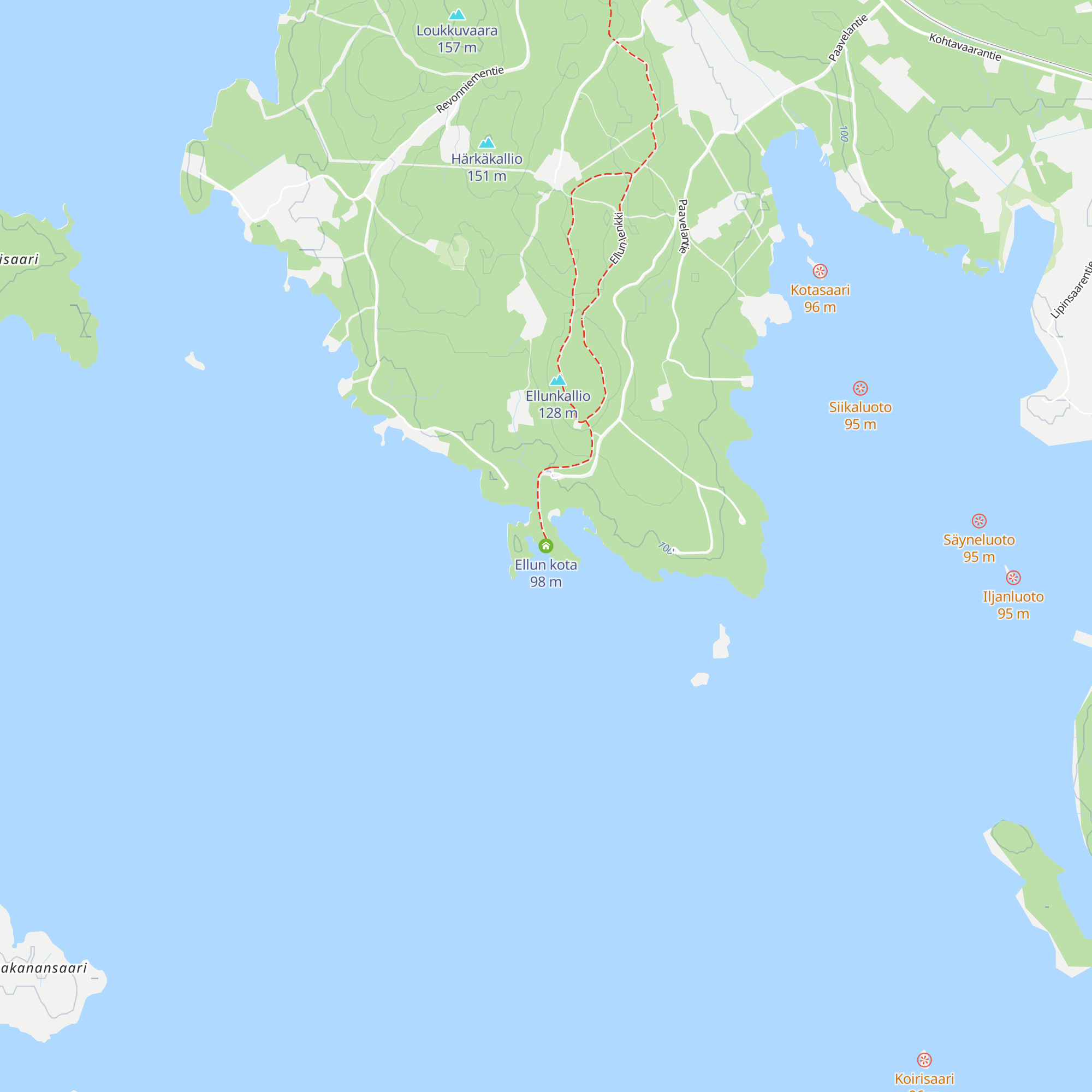 Ellun kota map