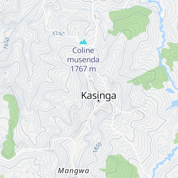 Map of Coline kyanjia