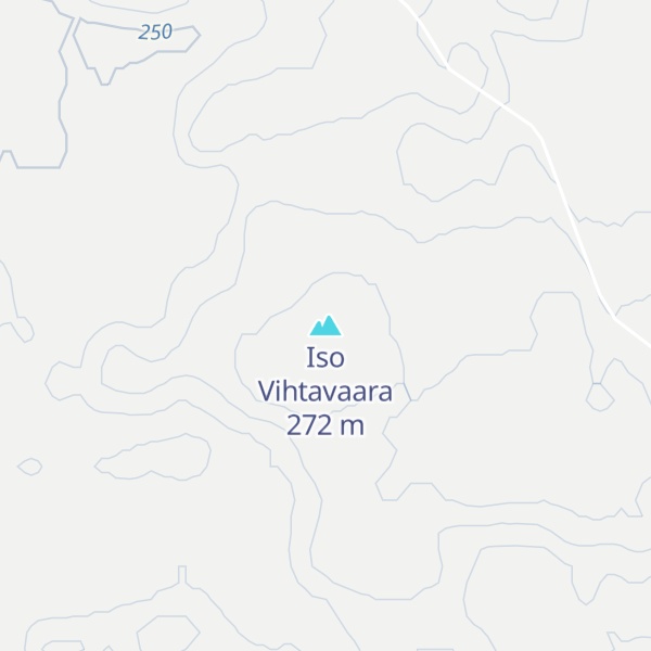 Map of Iso Vihtavaara