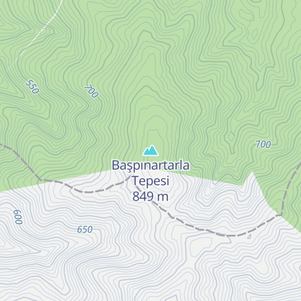 Map of Başpınartarla Tepesi