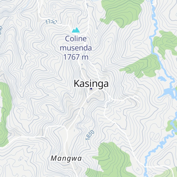 Map of Coline ngundu