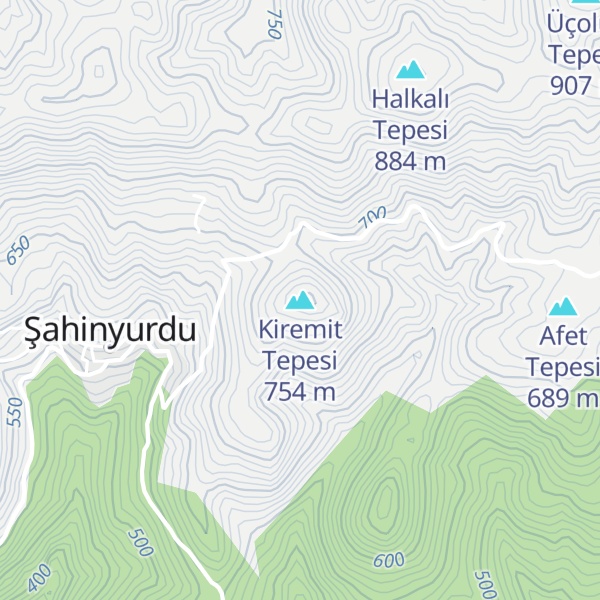 Map of Kiremit Tepesi