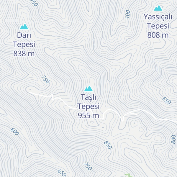 Map of Taşlı Tepesi