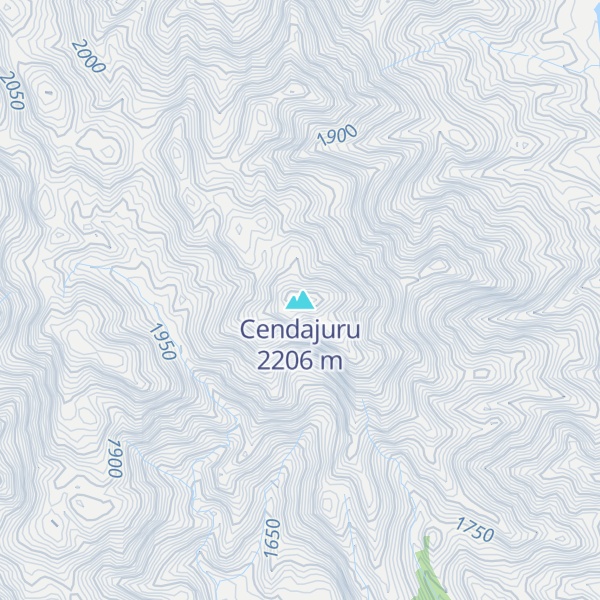 Map of Cendajuru