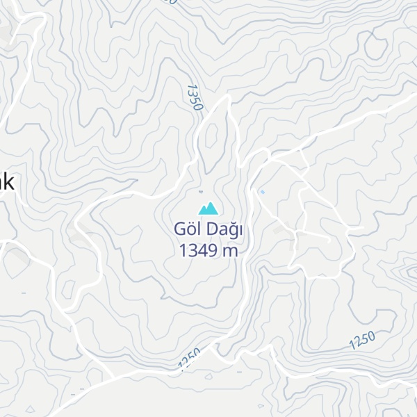 Map of Göl Dağı