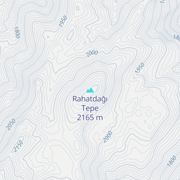 Map of Rahatdağı Tepe
