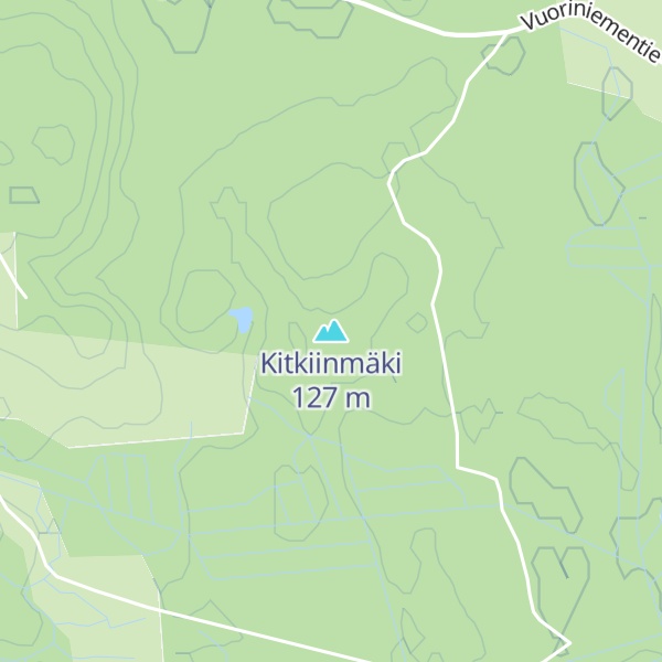 Map of Kitkiinmäki