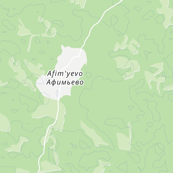 Map of Tabari.v Starinu Stoyanka Cigan