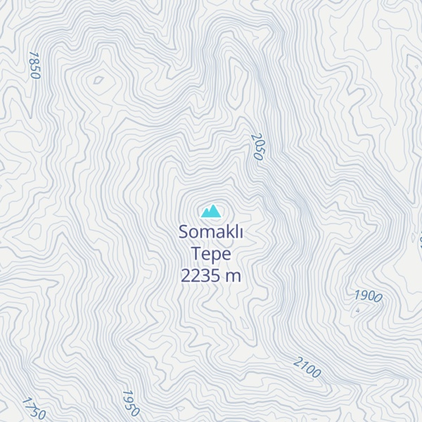Map of Somaklı Tepe