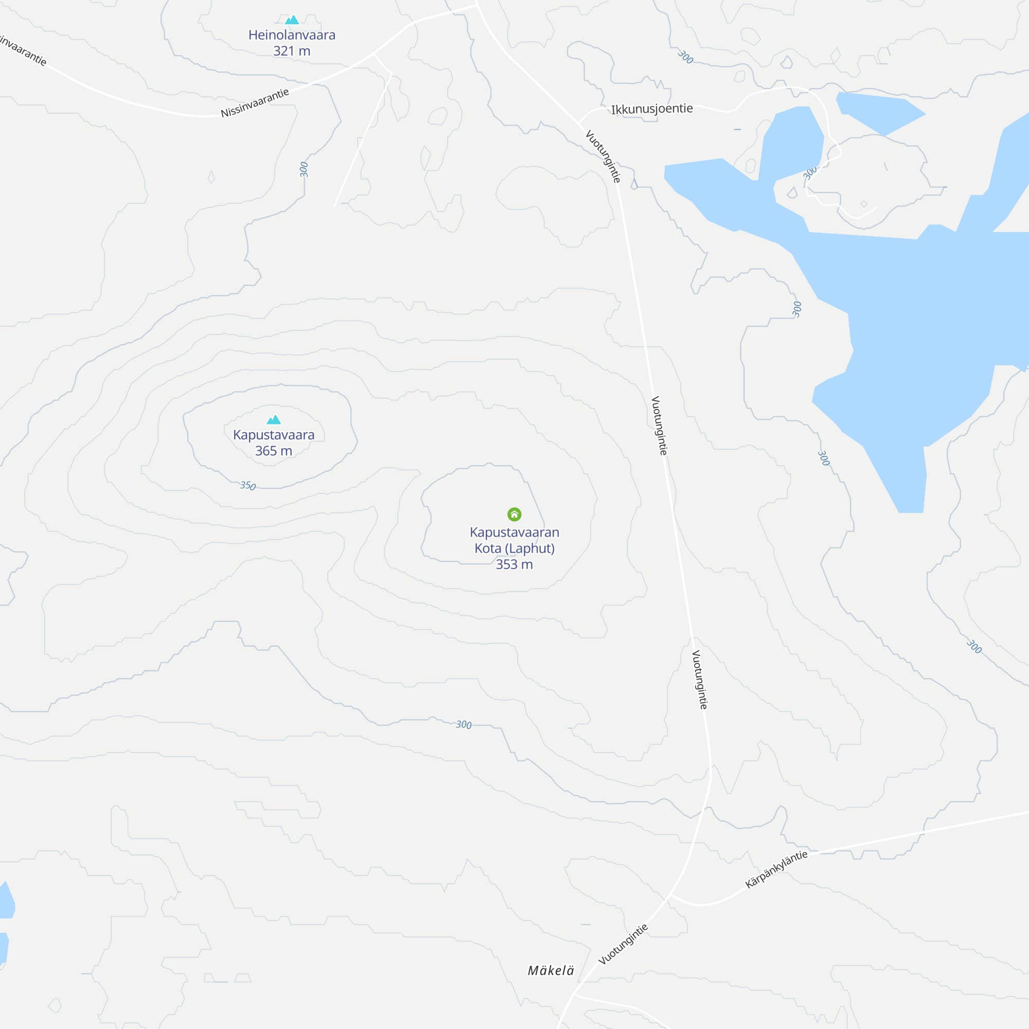 Kapustavaaran Kota (Laphut) map