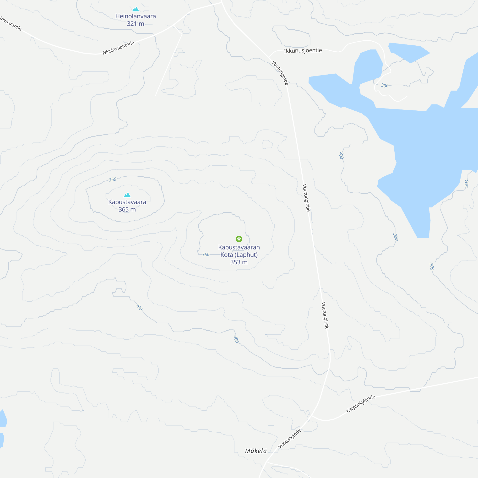 Kapustavaaran Kota (Laphut) map