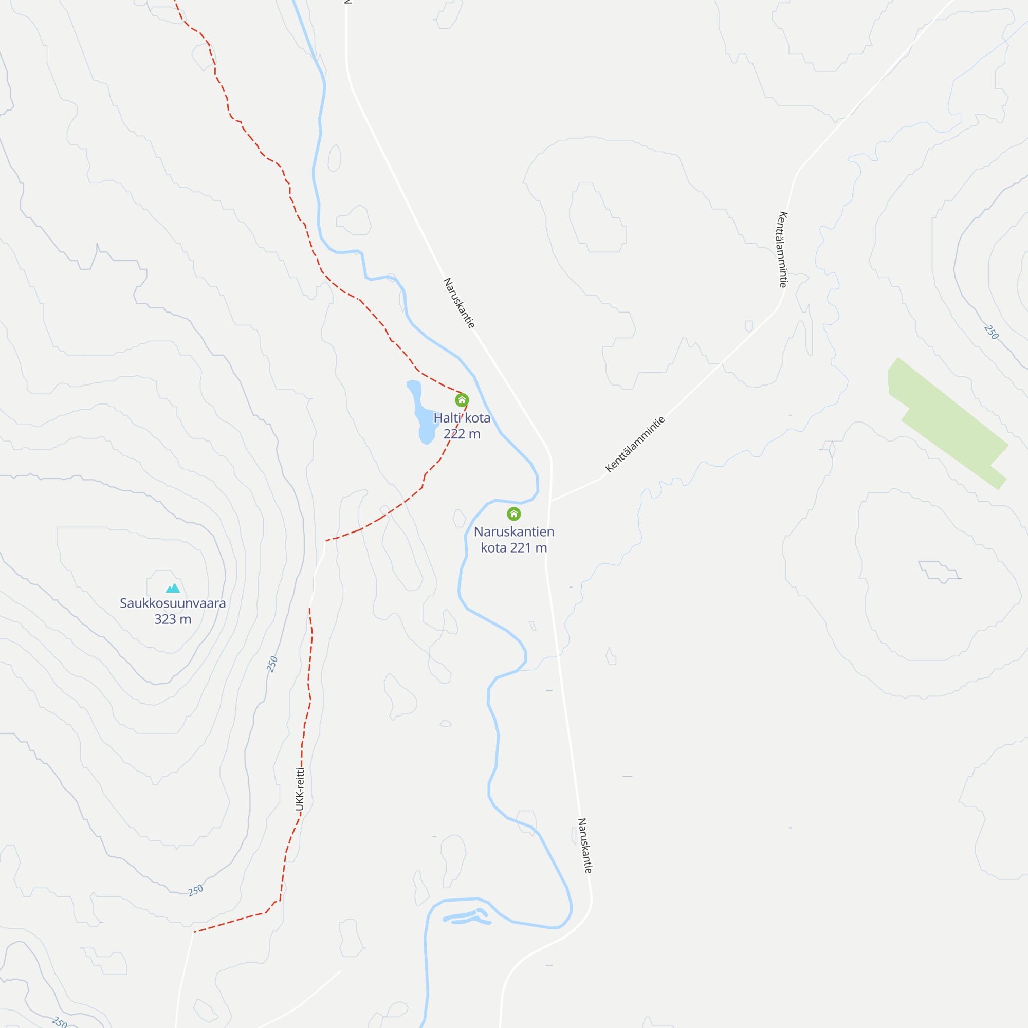 Naruskantien kota map
