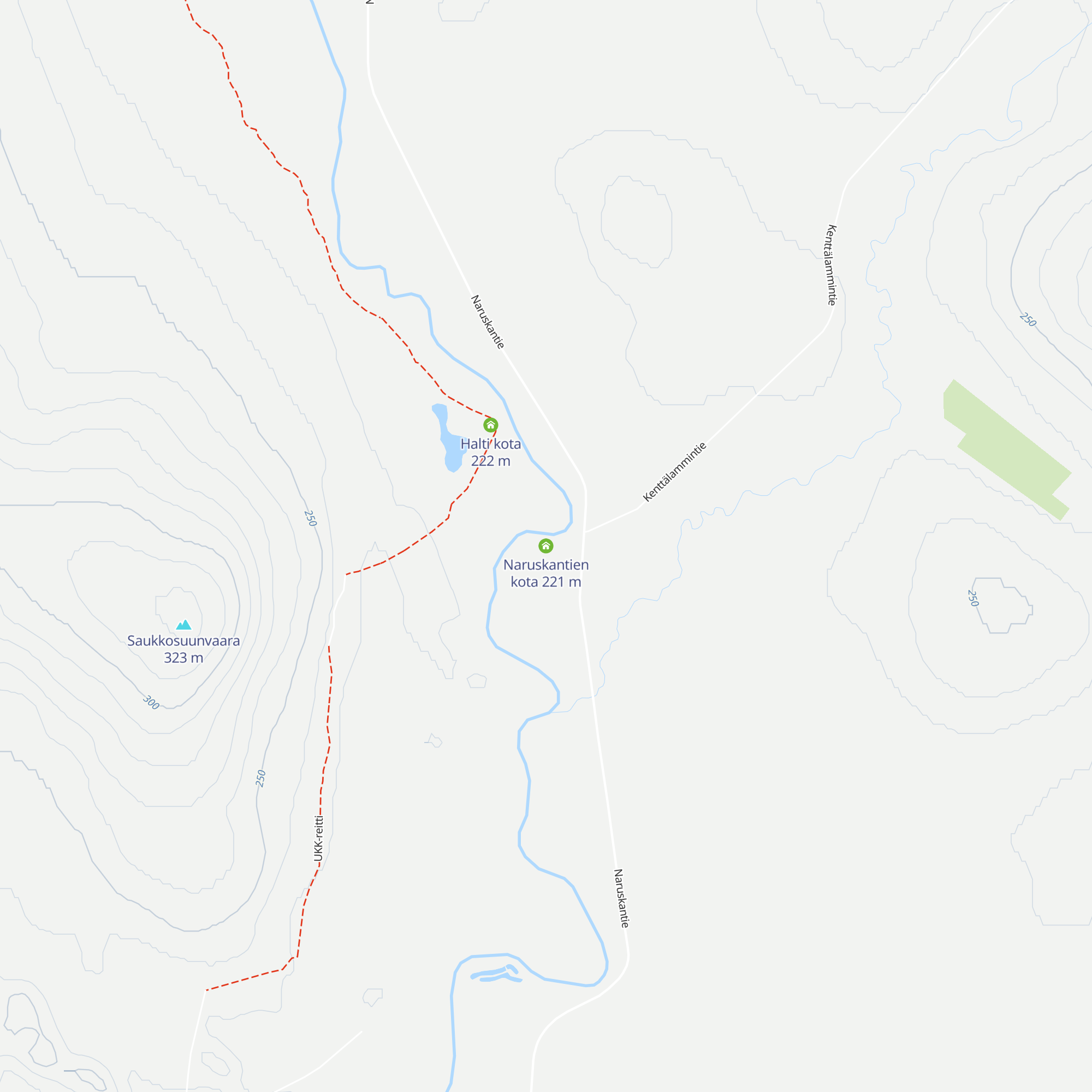 Naruskantien kota map