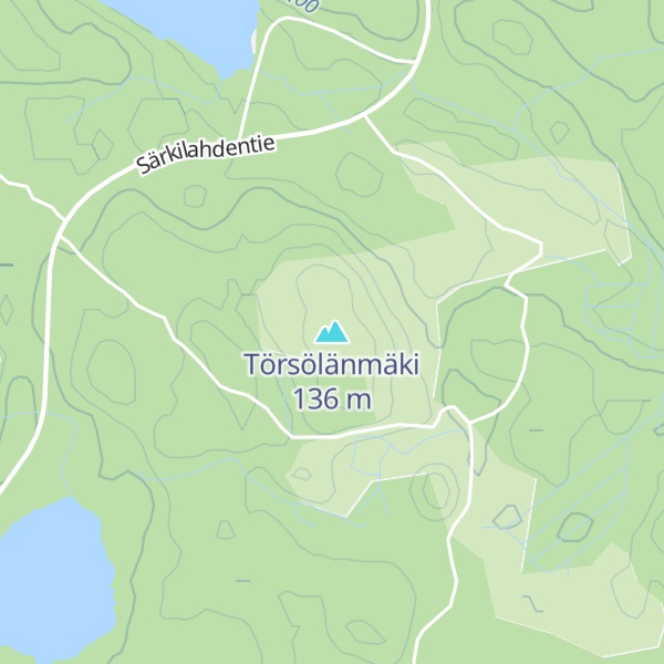 Map of Törsölänmäki