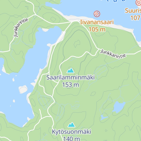 Map of Saarilamminmäki