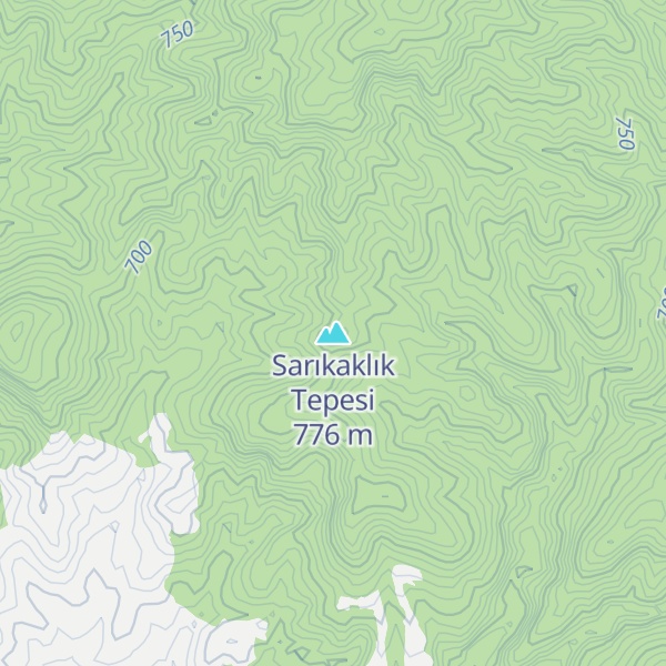 Map of Sarıkaklık Tepesi