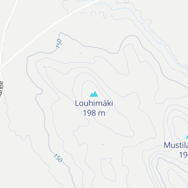 Map of Louhimäki