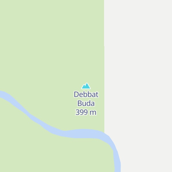 Map of Debbat Buda