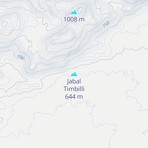 Map of Jabal Timbilli