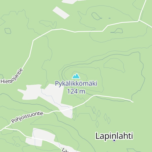 Map of Pykälikkömäki