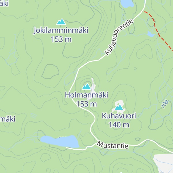 Map of Holmanmäki