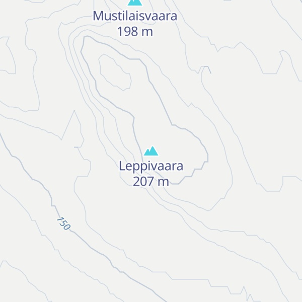 Map of Leppivaara