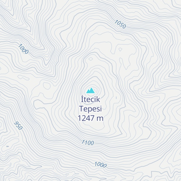 Map of İtecik Tepesi