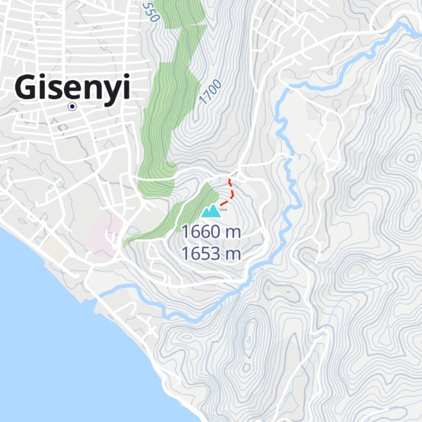 Map of 1660 m