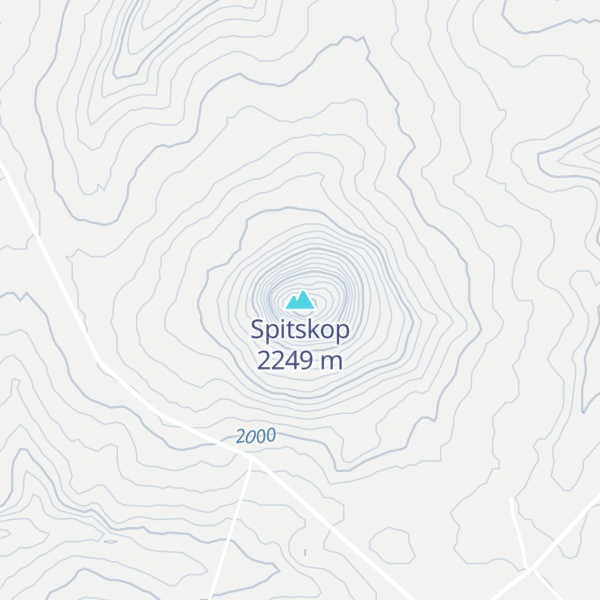 Map of Spitskop