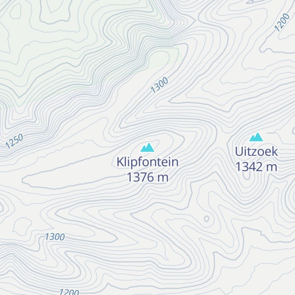 Map of Klipfontein