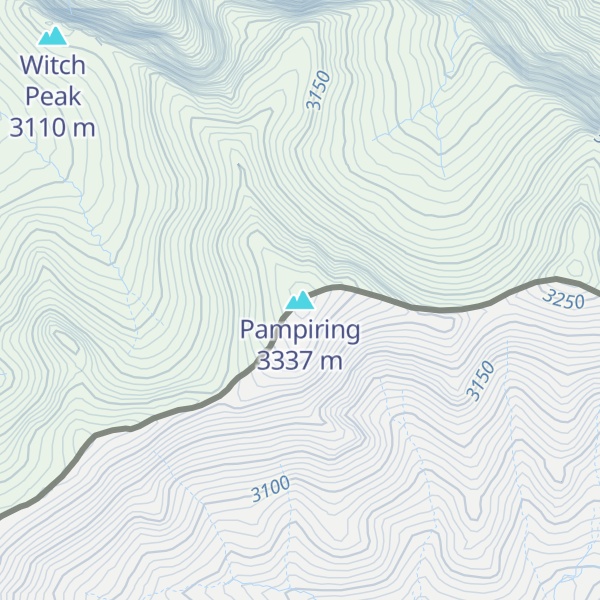 Map of Pampiring