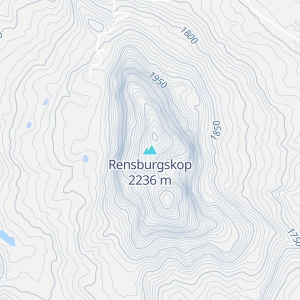 Map of Rensburgskop