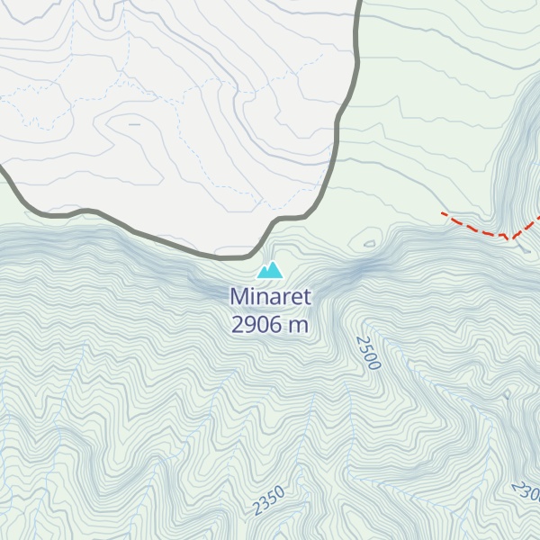 Map of Minaret