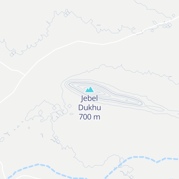 Map of Jebel Dukhu