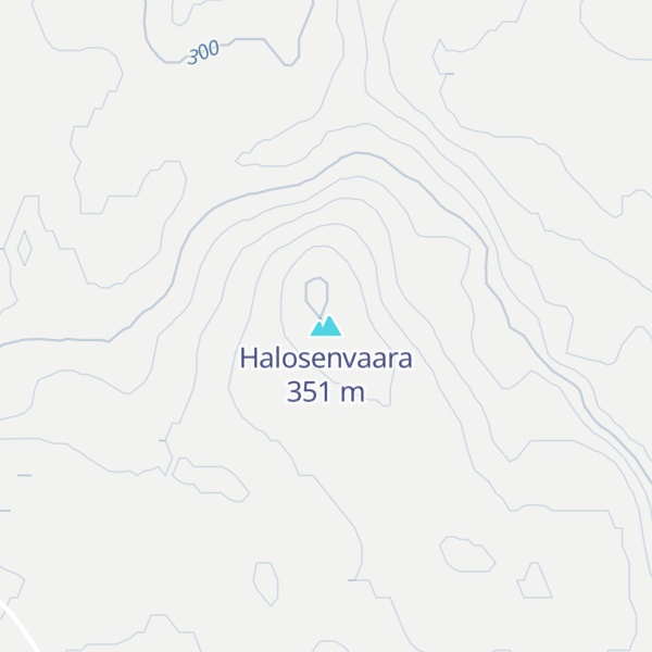 Map of Halosenvaara