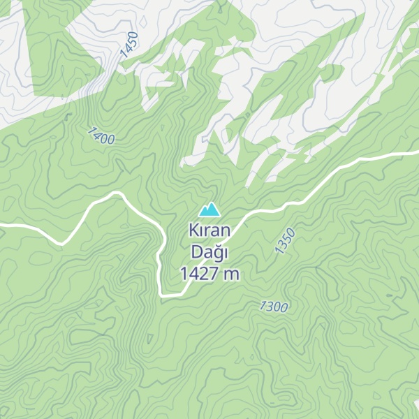 Map of Kıran Dağı