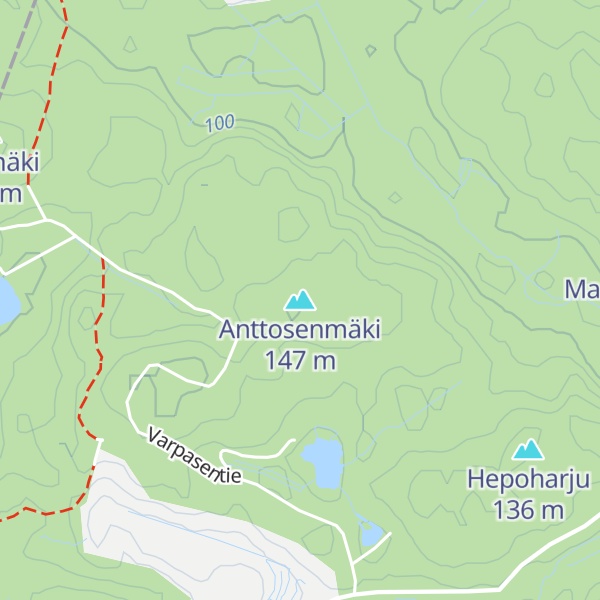 Map of Anttosenmäki