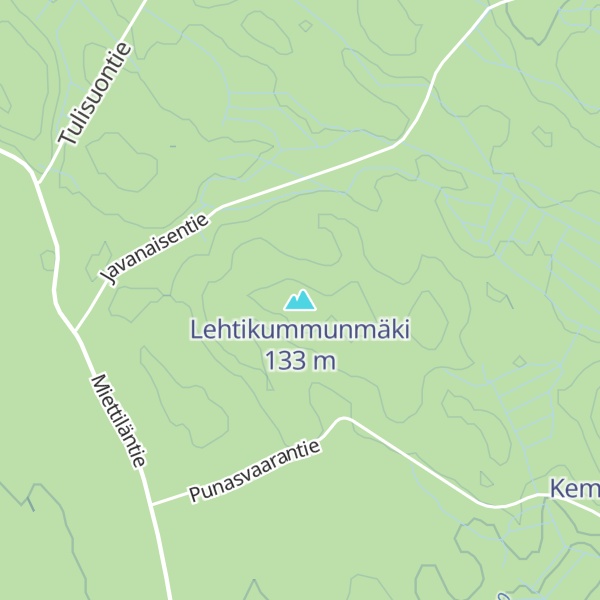 Map of Lehtikummunmäki