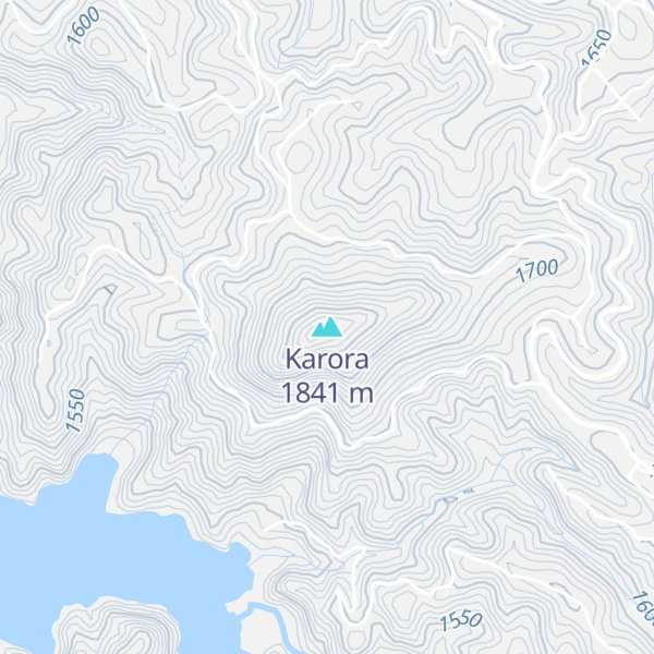 Map of Karora